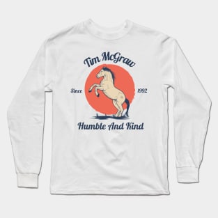 Tim Mcgraw // Horse Long Sleeve T-Shirt